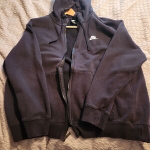 Nike Charcoal Full-Zip Hoodie